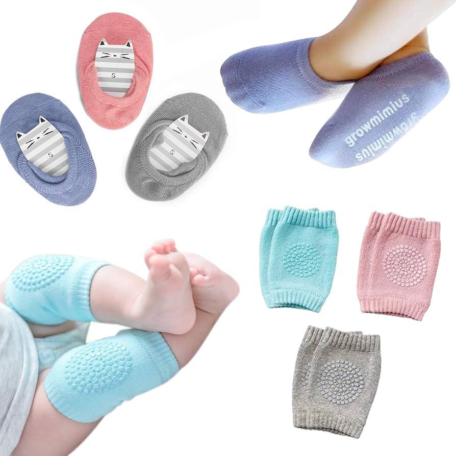 Non-Slip Baby Knee Pads for Crawling