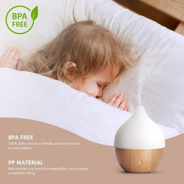Essential Oil Diffuser with Night Light for Baby