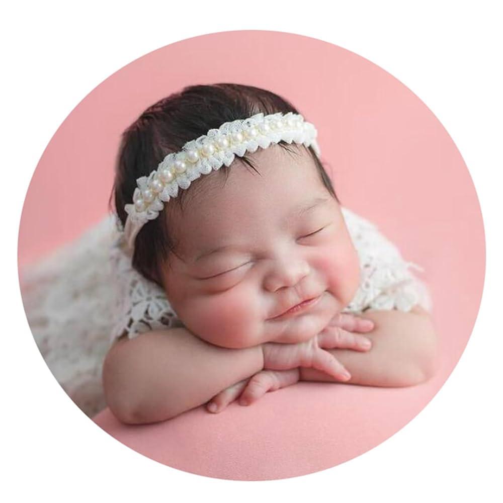 Adjustable Baby Headbands for Photo Shoots