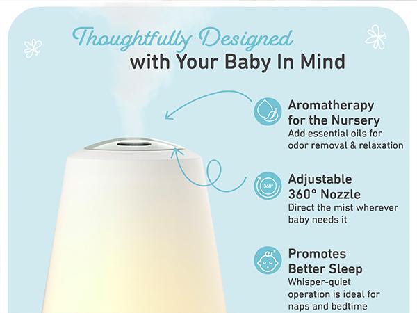 Benefits of Using an Essential Oil Diffuser with Night Light for Babies