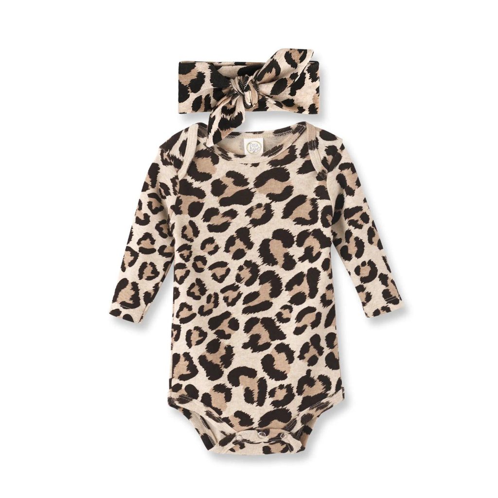 Animal Print Baby Onesie – Wild & Fun