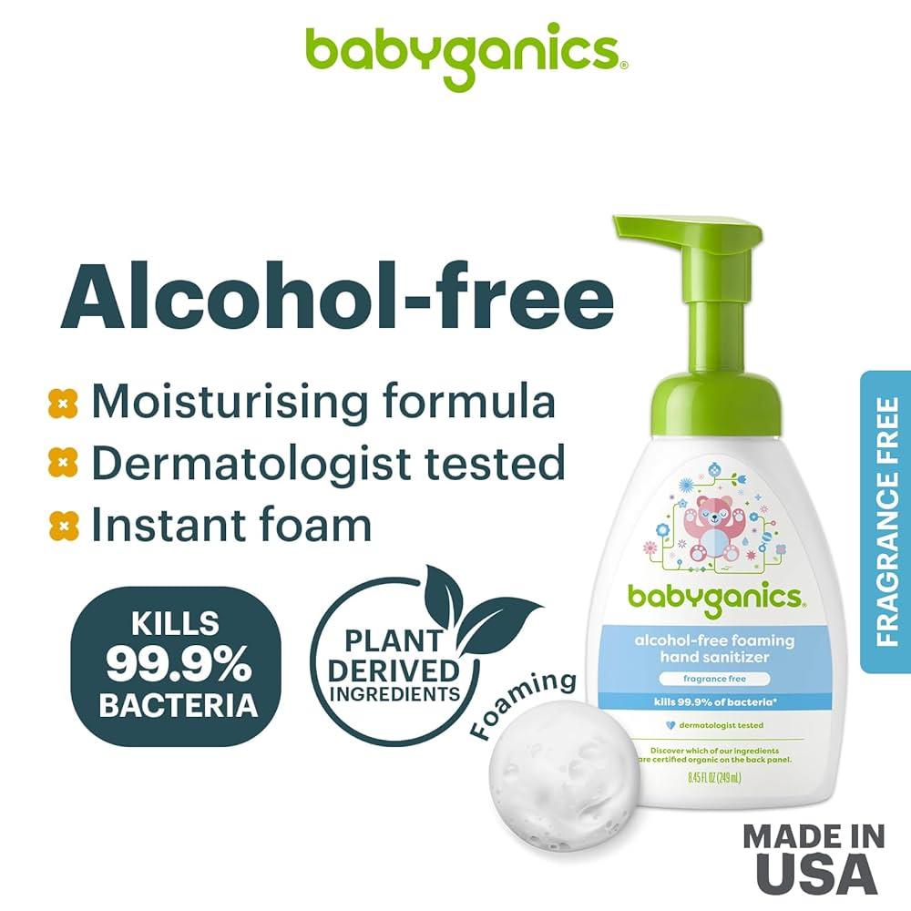 Baby Hand Sanitizer – Alcohol-Free Formula