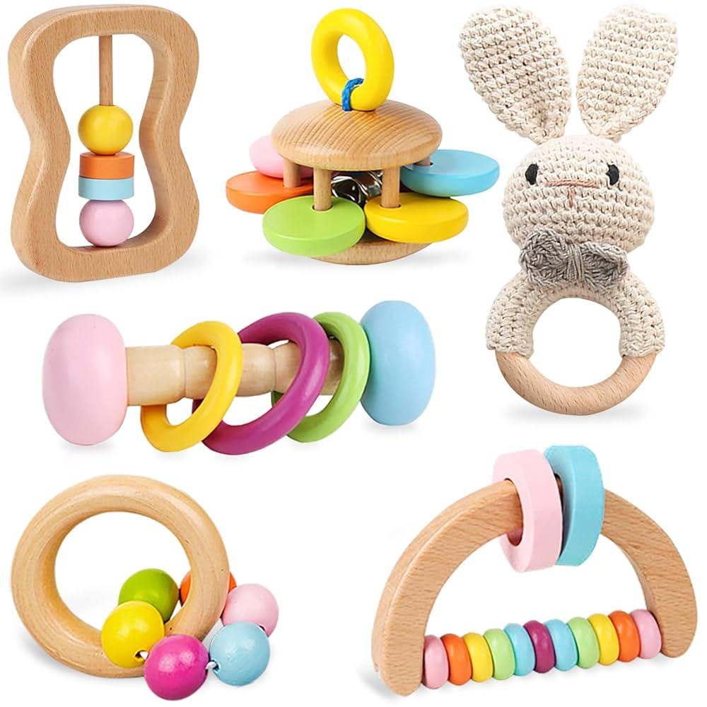 Rattle Toys with Non-Toxic Material