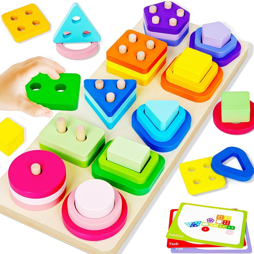 Best Montessori Toys for Toddlers: Colorful Gifts for Ages 1-3