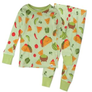 Cozy Comfort: HonestBaby 2-Piece Organic Cotton Pajamas for Kids