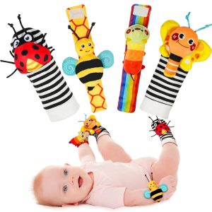 Discover Infinno Baby Wrist Rattle Socks: Ideal Gifts for Newborns!