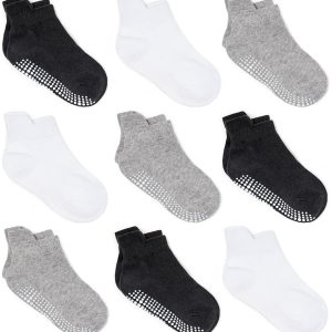 Zaples Non-Slip Ankle Socks: Ultimate Grip for Kids' Safety